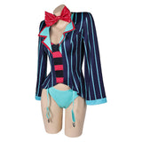 Hazbin Hotel Vox Lingerie For Women Cosplay Costume Outfits Halloween Carnival Suit