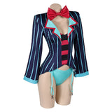 Hazbin Hotel Vox Lingerie For Women Cosplay Costume Outfits Halloween Carnival Suit