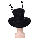 Hazbin Hotel Vox TV Demon Hat Cap Cosplay Accessories Props