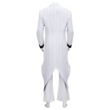 Hazbin Hotel Vox White Cosplay Costume Evening Gown Halloween Carnival Party Suit