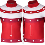 Helluva Boss Blitz Cosplay Costume Male Red Jacket Halloween Carnival Suit