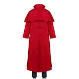 Herushingu Alucard Red Outfit Cosplay Costume Halloween Carnival Party Suit