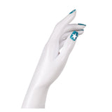 Hexed Billie Doe Blue Cosplay Nail Stickers Halloween Carnival Costume Accessories