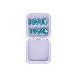 Hexed Billie Doe Blue Cosplay Nail Stickers Halloween Carnival Costume Accessories