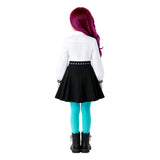 Hexed Billie White School Uniform for Kids Children Cosplay Costume Halloween Carnival Party Suit