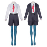 Hexed Billie Women Gray School Uniform Cosplay Costume Halloween Carnival Party Suit