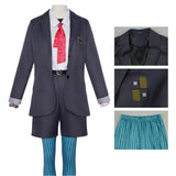 Hexed Billie Women Gray School Uniform Cosplay Costume Halloween Carnival Party Suit