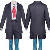 Hexed Billie Women Gray School Uniform Cosplay Costume Halloween Carnival Party Suit
