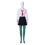 Hexed Billie Women White School Uniform Cosplay Costume Halloween Carnival Party Suit 