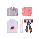 Hinagiku Kayou Shunkashuutou Daikousha: Haru no Mai Hinagiku Kayou Pink Dress Cosplay Costume Halloween Carnival Party Suit