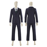 Hiromi Higuruma Black Outfit Cosplay Costume Halloween Carnival Party Suit