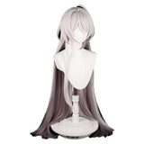 Honkai: Star Rail Acheron Raiden Bosenmori Mei Game Character Cosplay White Wig Heat Resistant Synthetic Hair