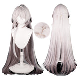 Honkai: Star Rail Acheron Raiden Bosenmori Mei Game Character Cosplay White Wig Heat Resistant Synthetic Hair