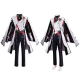 Honkai: Star Rail Ashveil Black and White Outfit Cosplay Costume Halloween Carnival Party Suit