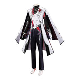 Honkai: Star Rail Ashveil Black and White Outfit Cosplay Costume Halloween Carnival Party Suit