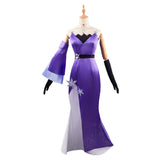 Honkai: Star Rail Jingliu Purple Dress Cosplay Costume Outfits Halloween Carnival Suit