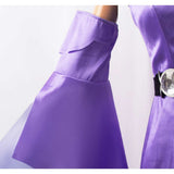 Honkai: Star Rail Jingliu Purple Dress Cosplay Costume Outfits Halloween Carnival Suit