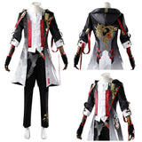 Honkai: Star Rail Male Trailblazer Red Skin Outfit Cosplay Costume Halloween Carnival Party Suit
