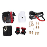 Honkai: Star Rail Male Trailblazer Red Skin Outfit Cosplay Costume Halloween Carnival Party Suit