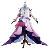 Honkai:Star Rail Cyrene Purple Cosplay Costume For Adult Female Halloween Carnival Party Suit