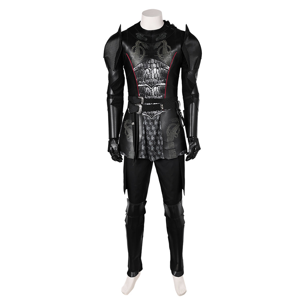 House of the Dragon 2 Daemon Targaryen Black Armor Cosplay Costume Out ...