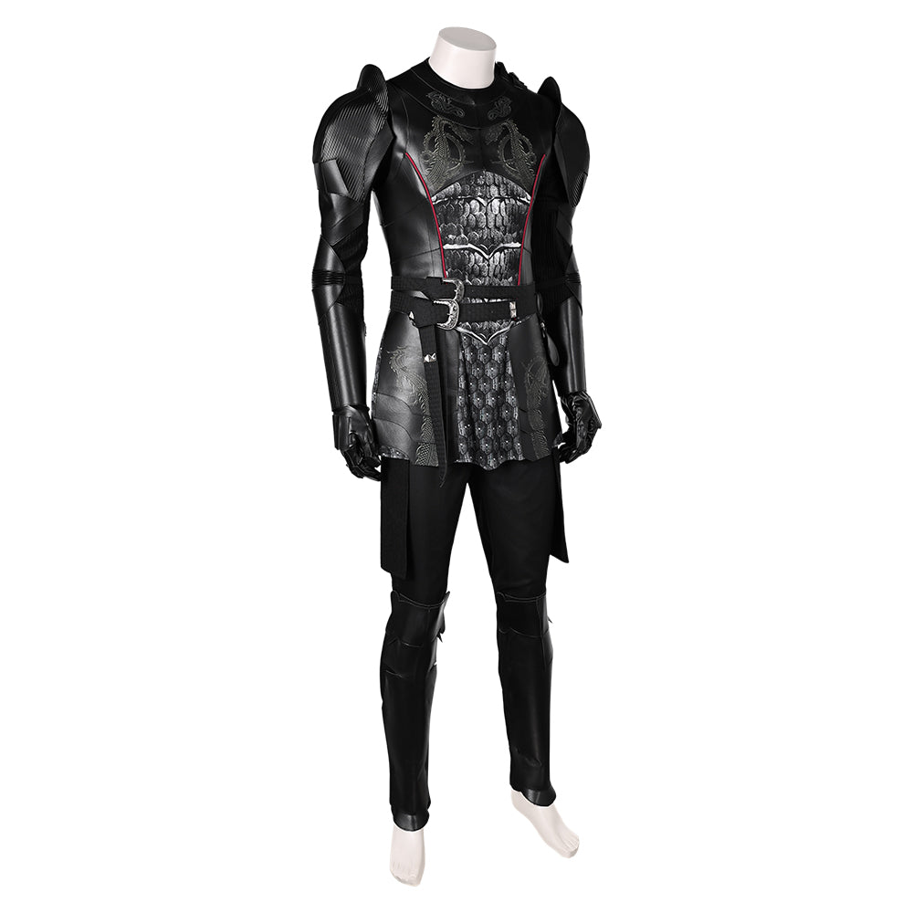 House of the Dragon 2 Daemon Targaryen Black Armor Cosplay Costume Out ...