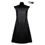 House of the Dragon 2 Prince Aemond Targaryen Black Sleeveless Coat With Eye Patch Cosplay Costume Outfits