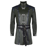 House of the Dragon 2 Prince Aemond Targaryen Dark Green Uniform Cosplay Costume Outfits