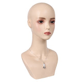 House of the Dragon 2 Rhaenys Targaryen Silver Necklace Cosplay Accessories Props