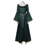House of the Dragon Alicent Hightower Dark Green Dress Cosplay Costume Outfits