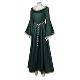 House of the Dragon Alicent Hightower Dark Green Dress Cosplay Costume Outfits