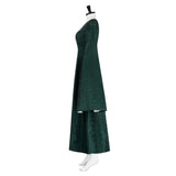 House of the Dragon Alicent Hightower Green Dress Cosplay Costume Halloween Carnival Party Suit 