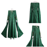 House of the Dragon Alicent Hightower Green Dress Cosplay Costume Halloween Carnival Party Suit
