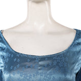 House of the Dragon Alicent Hightower Women Blue Outfit Cosplay Costume Halloween Carnival Party Suit