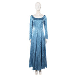 House of the Dragon Alicent Hightower Women Blue Outfit Cosplay Costume Halloween Carnival Party Suit