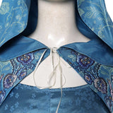 House of the Dragon Alicent Hightower Women Blue Outfit Cosplay Costume Halloween Carnival Party Suit