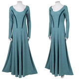House of the Dragon Alicent Hightower Women Green Dress Cosplay Costume Halloween Carnival Party Suit