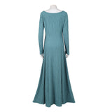 House of the Dragon Alicent Hightower Women Green Dress Cosplay Costume Halloween Carnival Party Suit