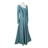 House of the Dragon Alicent Hightower Women Green Dress Cosplay Costume Halloween Carnival Party Suit