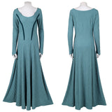 House of the Dragon Alicent Hightower Women Green Dress Cosplay Costume Halloween Carnival Party Suit