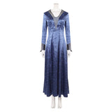 House of the Dragon Helaena Targaryen Women Blue Dress Cosplay Costume Halloween Carnival Party Suit