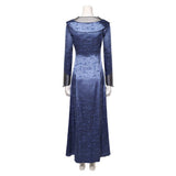 House of the Dragon Helaena Targaryen Women Blue Dress Cosplay Costume Halloween Carnival Party Suit