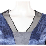 House of the Dragon Helaena Targaryen Women Blue Dress Cosplay Costume Halloween Carnival Party Suit