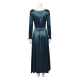 House of the Dragon Helaena Targaryen Women Green Dress Cosplay Costume Halloween Carnival Party Suit