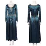 House of the Dragon Helaena Targaryen Women Green Dress Cosplay Costume Halloween Carnival Party Suit