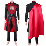 House of the Dragon Jacaerys Red Outfit Cosplay Costume Halloween Carnival Party Suit