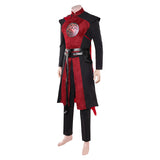 House of the Dragon Jacaerys Red Outfit Cosplay Costume Halloween Carnival Party Suit