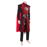 House of the Dragon Jacaerys Red Outfit Cosplay Costume Halloween Carnival Party Suit