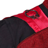 House of the Dragon Jacaerys Red Outfit Cosplay Costume Halloween Carnival Party Suit
