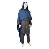 House of the Dragon King Aegon Targaryen Blue Outfit Cosplay Costume Halloween Carnival Party Suit